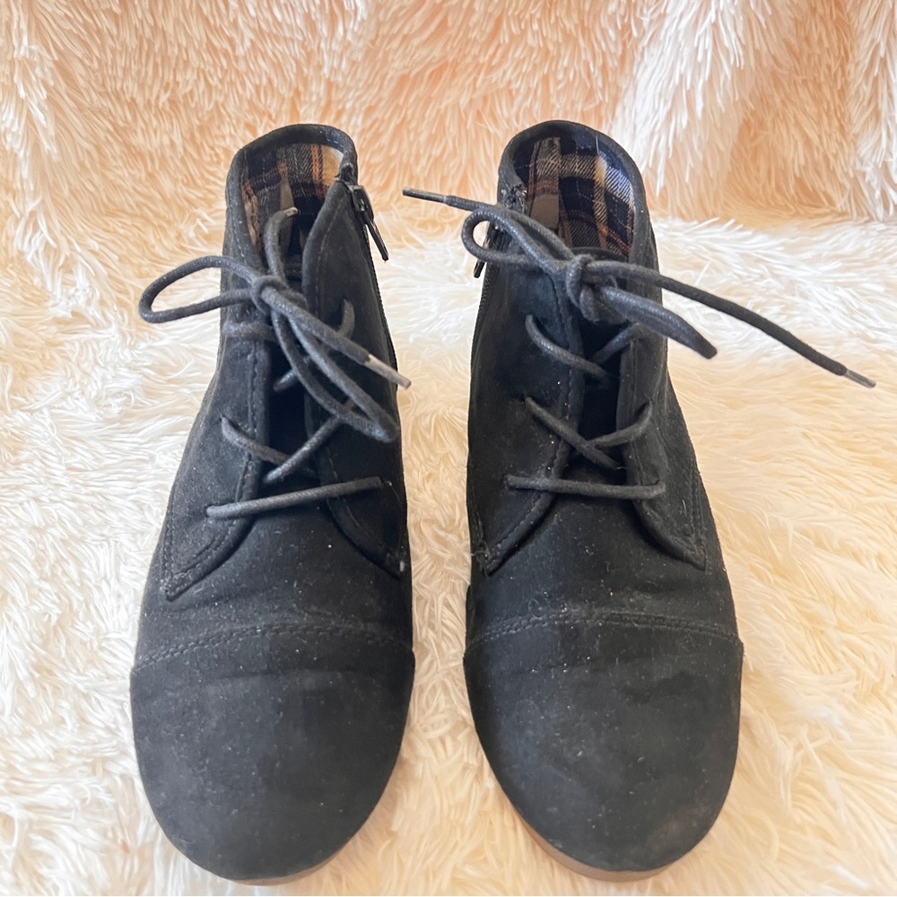Mad Love wedge booties